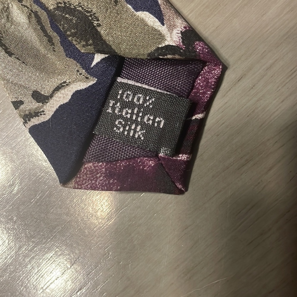 HALSTON silk tie - Picture 4 of 4